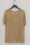 BASERANGE loose T-shirt TOLO-BL-000 cochlea